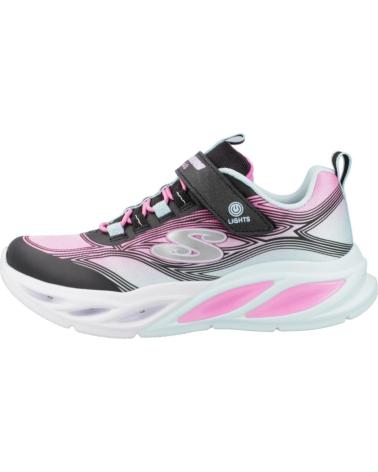 Sneaker für Mädchen SKECHERS ZAPATILLAS NINA MODELO COSMIC GLOW COLOR NEGRO BKMT