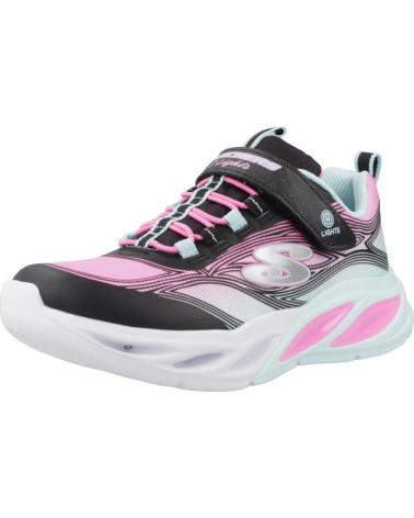 Sneaker für Mädchen SKECHERS ZAPATILLAS NINA MODELO COSMIC GLOW COLOR NEGRO BKMT