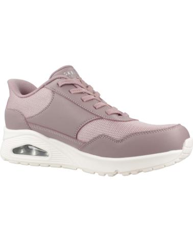 SKECHERS ZAPATILLAS MUJER MODELO UNO COLOR ROSA MVE