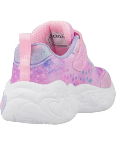 Sneaker für Mädchen SKECHERS ZAPATILLAS NINA MODELO ETERNAL HEART LIGHTS COLOR ROSA LPMT