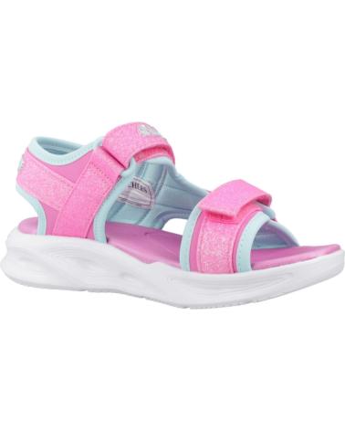 Sandalias de Niña SKECHERS SANDALIAS NINA MODELO SOLA GLOW SANDAL COLOR ROSA HPAQ