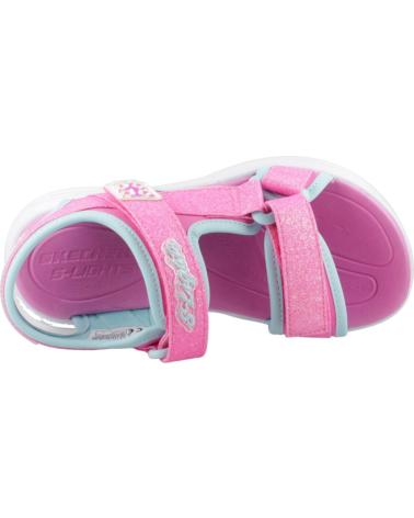 Sandalias de Niña SKECHERS SANDALIAS NINA MODELO SOLA GLOW SANDAL COLOR ROSA HPAQ