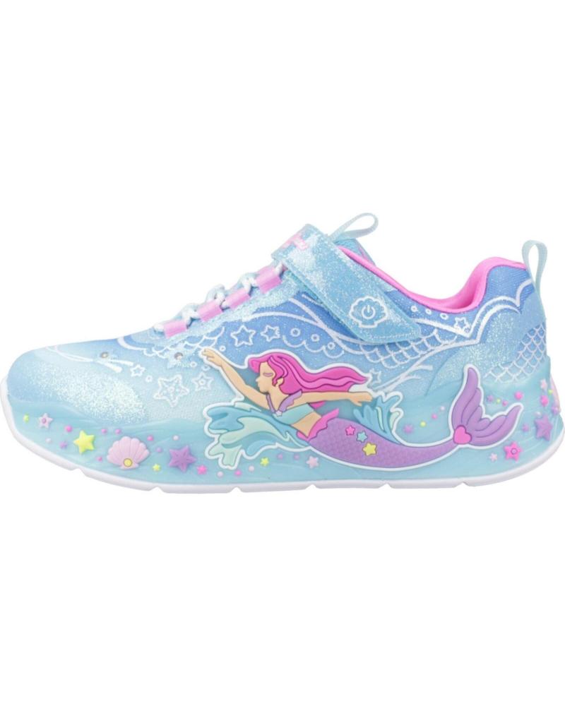 Sportif-De-Niña-SKECHERS-ZAPATILLAS-NINA-MODELO-MERMAID-DREAMS-COLOR-AZUL-BLMT
