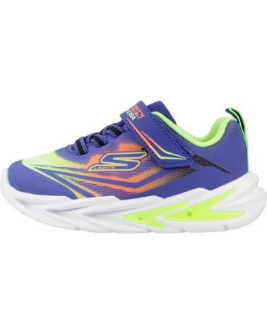 Sportif-De-Niño-SKECHERS-ZAPATILLAS-NINO-MODELO-FLEX-GLOW-ULTRA-COLOR-AZUL-BLMT