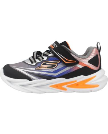 Sportif-De-Niño-SKECHERS-ZAPATILLAS-NINO-MODELO-FLEX-GLOW-ULTRA-COLOR-NEGRO-BKSL