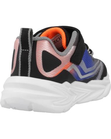 Sportif-De-Niño-SKECHERS-ZAPATILLAS-NINO-MODELO-FLEX-GLOW-ULTRA-COLOR-NEGRO-BKSL