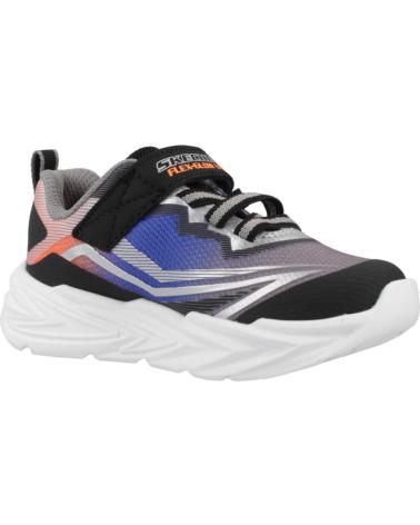 Sportif-De-Niño-SKECHERS-ZAPATILLAS-NINO-MODELO-FLEX-GLOW-ULTRA-COLOR-NEGRO-BKSL