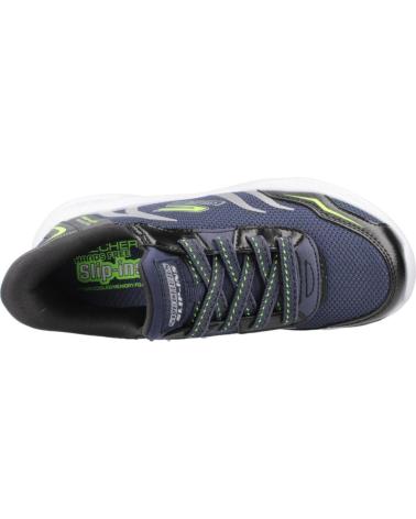 Sportif-De-Niño-SKECHERS-ZAPATILLAS-NINO-MODELO-METEOR-LIGHTS-COLOR-AZUL-NVBK