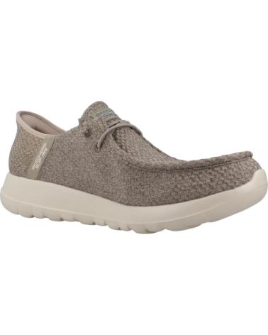 SKECHERS INFORMALES HOMBRE MODELO GO WALK FLEX COLOR GRIS TPE