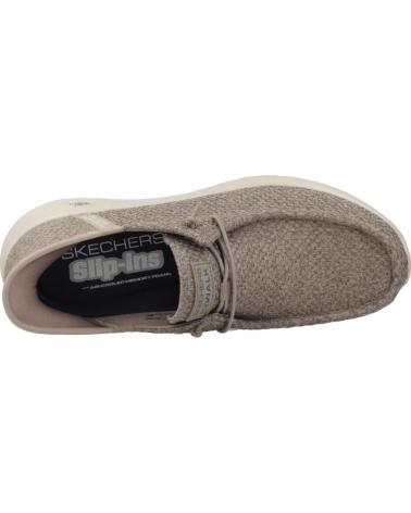 SKECHERS INFORMALES HOMBRE MODELO GO WALK FLEX COLOR GRIS TPE
