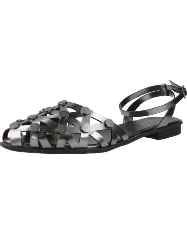 Sandales pour Femme PORRONET SANDALIAS MUJER MODELO 7091P COLOR PLATA PLOMO