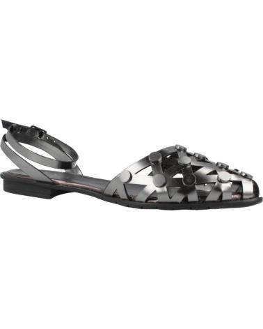 Sandales pour Femme PORRONET SANDALIAS MUJER MODELO 7091P COLOR PLATA PLOMO