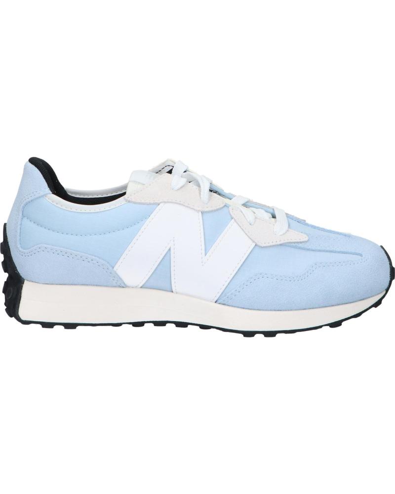 Esportes  de Mulher e Menina e Menino NEW BALANCE GS327BS GS327V1 LIGHT CHROME BLUE