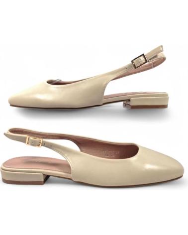 Sandali per Donna TIMBOS TACON DESTALONADO MUJER 131118 BEIGE