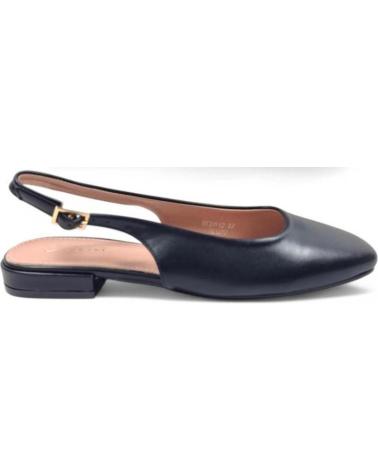 Sandalias de Mujer TIMBOS TACON DESTALONADO MUJER 131116 NEGRO