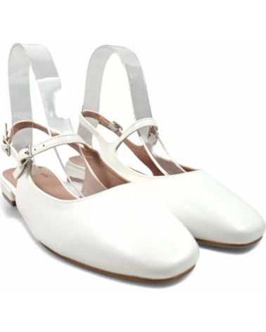 Sandalias de Mujer TIMBOS TACON DESTALONADO MUJER 131115 BLANCO