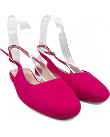 Sandalias de Mujer TIMBOS TACON DESTALONADO MUJER FUCSIA 131111 MORADO