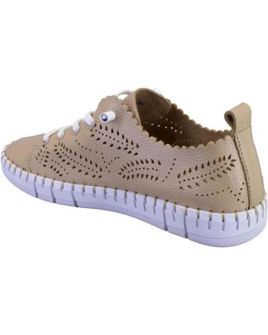Woman Trainers THE HAPPY MONK CRETA014 ZAPATILLAS CASUAL DE MUJER PIE BEIGE