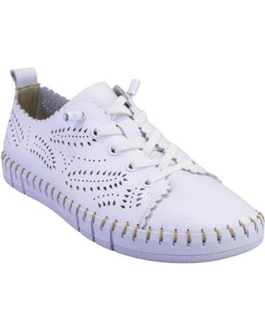 Sneaker für Damen THE HAPPY MONK CRETA014 ZAPATILLAS CASUAL DE MUJER PI BLANCO