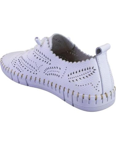 Sneaker für Damen THE HAPPY MONK CRETA014 ZAPATILLAS CASUAL DE MUJER PI BLANCO
