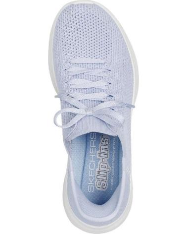 Sneaker-De-Mujer-SKECHERS-150457-ZAPATILLAS-CASUAL-DE-MUJER-SLIP-AZUL-CELESTE