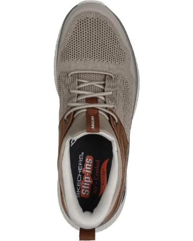 Man Trainers SKECHERS 205340 ZAPATILLAS CASUAL DE HOMBRE SLIP INS TAUPE