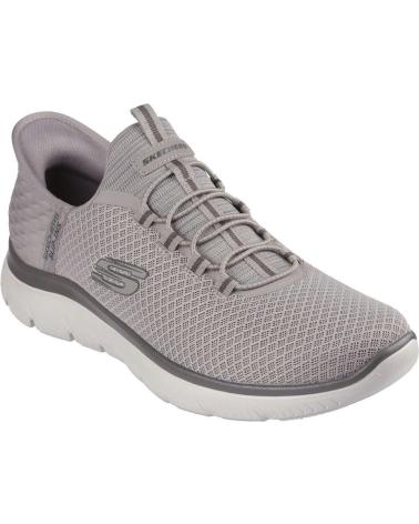 Man Trainers SKECHERS 232457 ZAPATILLAS CASUAL DE HOMBRE SLIP INS TAUPE