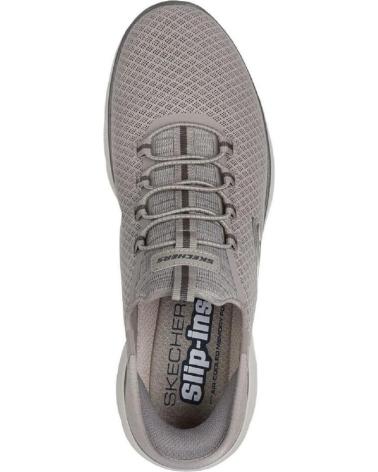 Man Trainers SKECHERS 232457 ZAPATILLAS CASUAL DE HOMBRE SLIP INS TAUPE