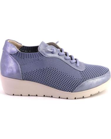 Woman Trainers TREINTAS L4350 ZAPATILLAS CASUAL DE MUJER AZUL JEANS