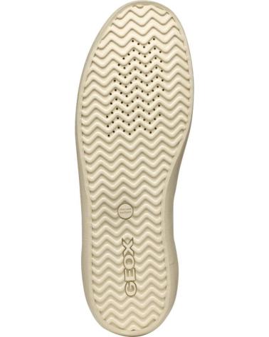Esportes  de Homem GEOX ZAPATILLAS LOWCUT DE C1260WHITE-AVIO