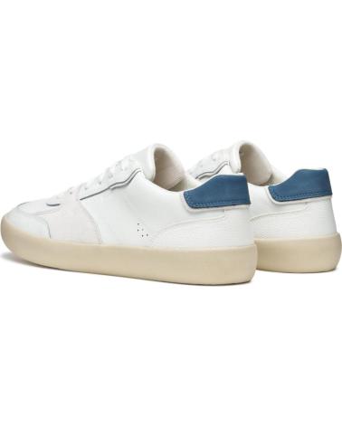 Esportes  de Homem GEOX ZAPATILLAS LOWCUT DE C1260WHITE-AVIO