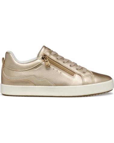 Esportes  de Mulher GEOX ZAPATILLAS CORDONES C2LH6 LT GOLD-LT TAU