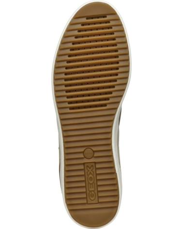 Esportes  de Mulher GEOX ZAPATILLAS CORDONES C2LH6 LT GOLD-LT TAU