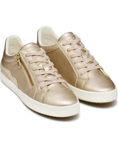 Esportes  de Mulher GEOX ZAPATILLAS CORDONES C2LH6 LT GOLD-LT TAU
