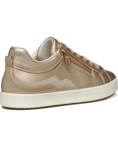 Esportes  de Mulher GEOX ZAPATILLAS CORDONES C2LH6 LT GOLD-LT TAU