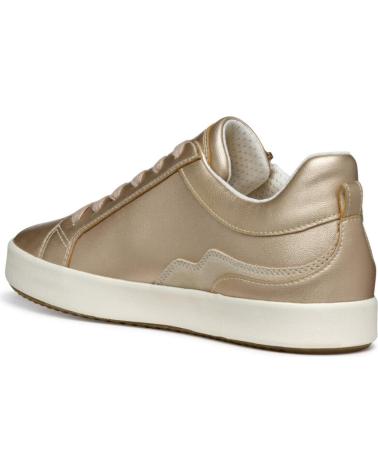 Esportes  de Mulher GEOX ZAPATILLAS CORDONES C2LH6 LT GOLD-LT TAU
