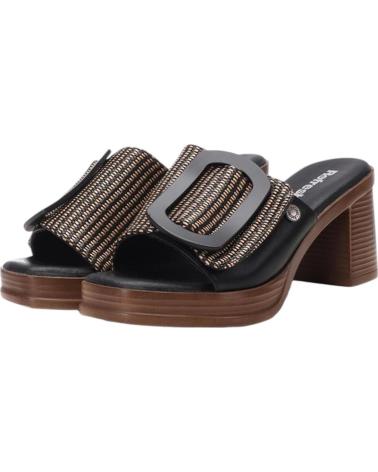 Clogs für Damen REFRESH 17252202 NEGRO