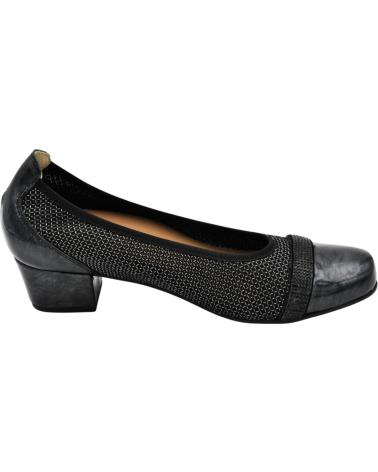 Woman Flat shoes D`CUTILLAS DOCTOR CUTILLAS 81249 SALON PLANTILLA EXTRAIBLE MUJER NEGRO