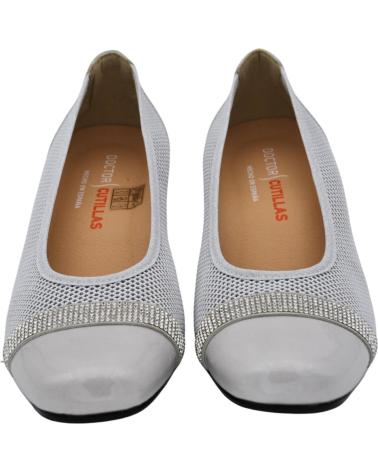 Sabrinas de Mulher D`CUTILLAS DOCTOR CUTILLAS 81249 SALON PLANTILLA EXTRAIBLE MUJER BLANC BLANCO