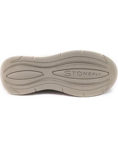 Esportes  de Mulher STONEFLY DEPORTIVO CASUAL DE NOBUK CON SUELA DE GOMA BLUESOFT GRAY