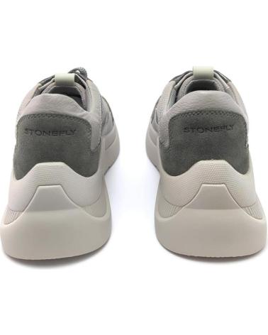 Esportes  de Mulher STONEFLY DEPORTIVO CASUAL DE NOBUK CON SUELA DE GOMA BLUESOFT GRAY