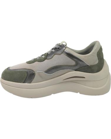 Esportes  de Mulher STONEFLY DEPORTIVO CASUAL DE NOBUK CON SUELA DE GOMA BLUESOFT GRAY