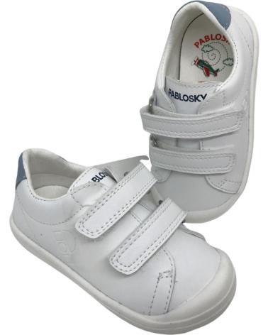 Sneaker für Junge PABLOSKY ZAPATILLA DEPORTIVA RESPETUOSA NINO 048504 BLANCO
