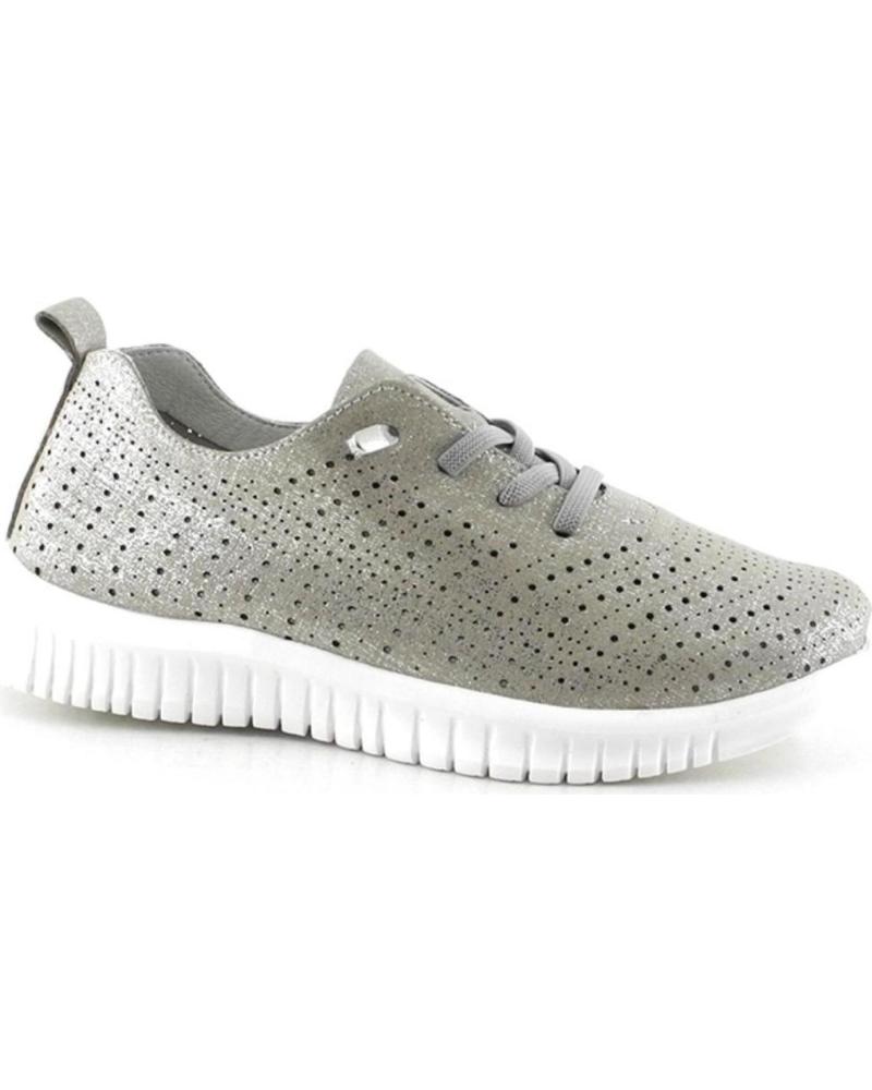 Esportes  de Mulher AMARPIES ZAPATO SPORT PARA MUJER AOG28352 COLOR PLATA
