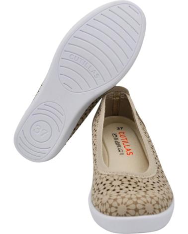 Sabrinas de Mulher D`CUTILLAS DOCTOR CUTILLAS - ZAPATOS ESTILO MANOLETINAS PARA MUJER PL PLATINO