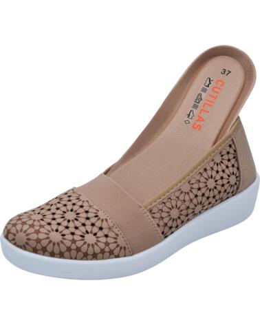 Sabrinas de Mulher D`CUTILLAS DOCTOR CUTILLAS - ZAPATOS ESTILO MANOLETINAS PARA MUJER PL NUDE