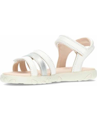 Sandalias de Niña GEOX SANDALIAS PARA NINA HAITI J458ZD WHITESILVER