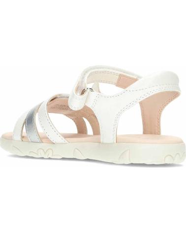 Sandalias de Niña GEOX SANDALIAS PARA NINA HAITI J458ZD WHITESILVER