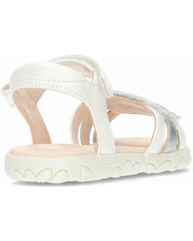 Sandalias de Niña GEOX SANDALIAS PARA NINA HAITI J458ZD WHITESILVER