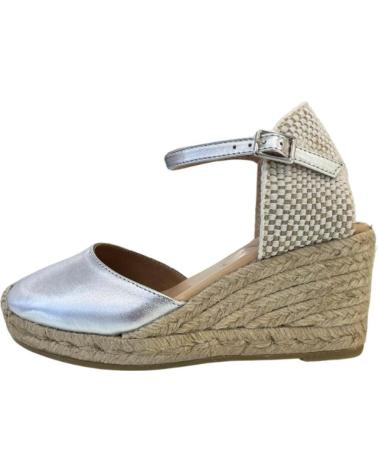 Woman Zapatos de cuña GAIMO CANAMO MUJER GLOBAL5R AMARILLO